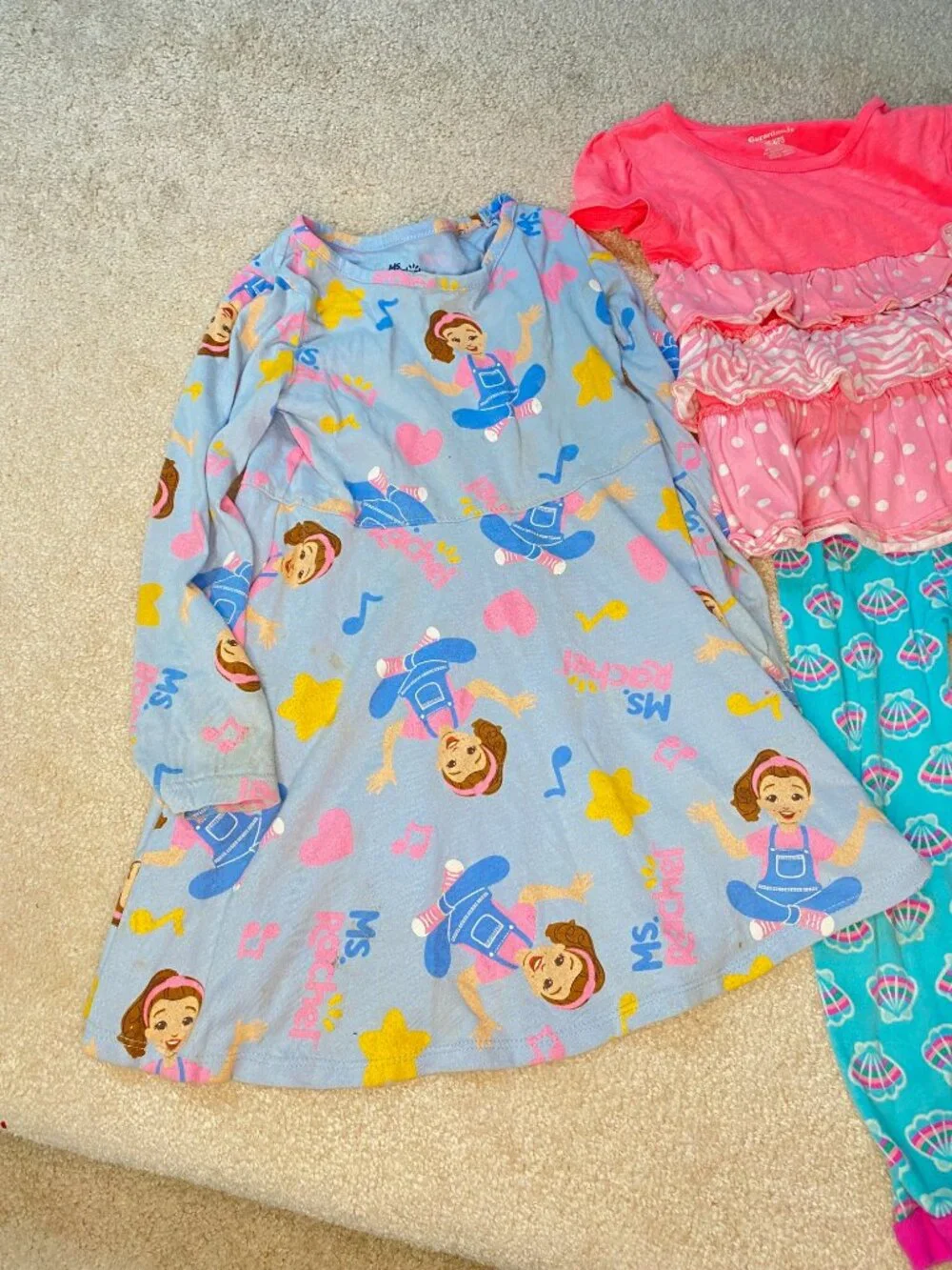 Girls's Size 4T Back To School Bundle and Shoes Size 9